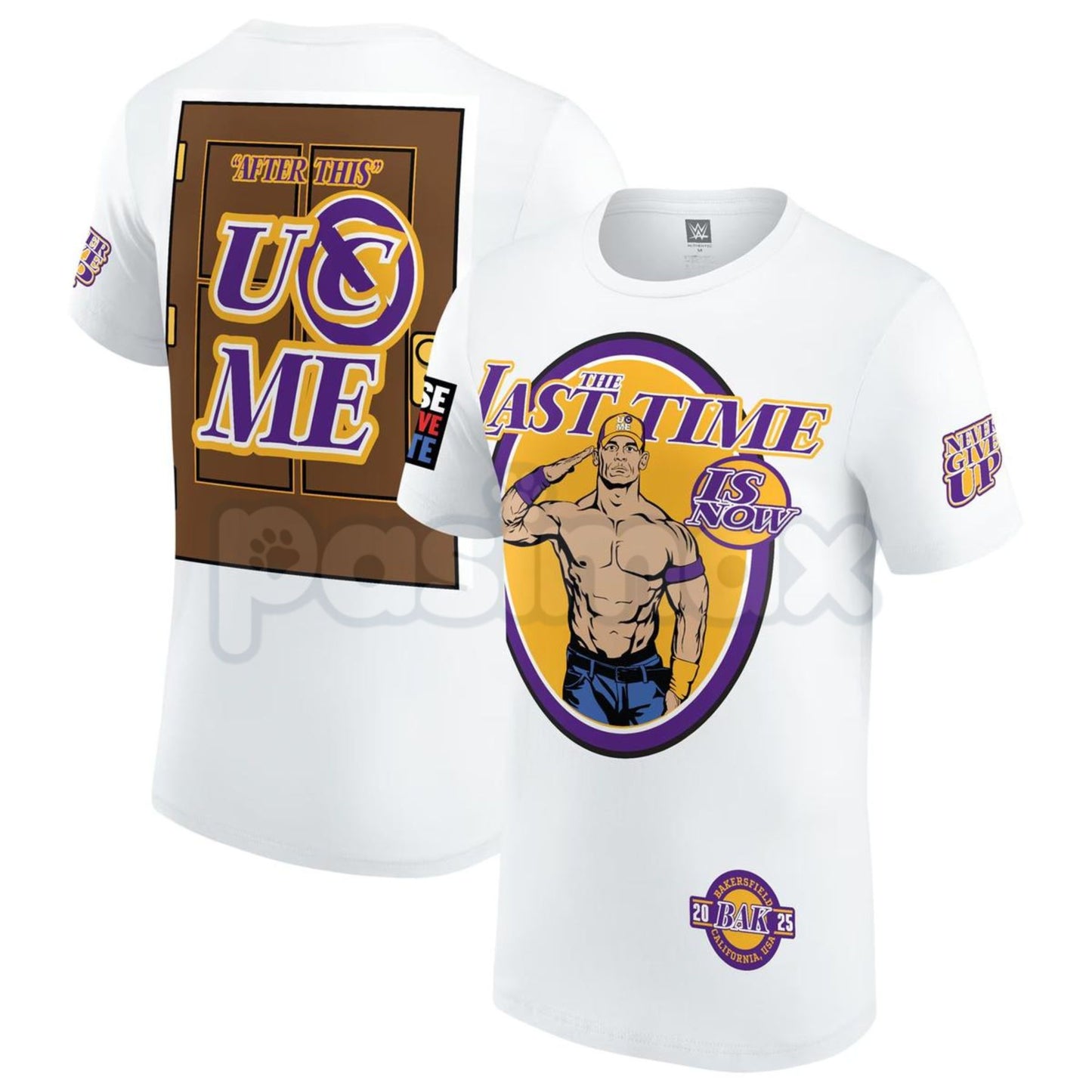 JOHN CENA Farewell Tour 2025 Collection T-Shirt - WWE Wrestling Legend Commemorative Tee, Hustle Loyalty Respect Fan Apparel, Never Give Up Nostalgia Gift