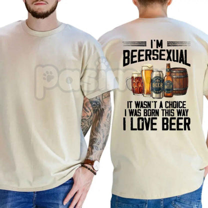 I'm Beersexual T-Shirt – Funny Beer Lover Humor Unisex Cotton Graphic Tee