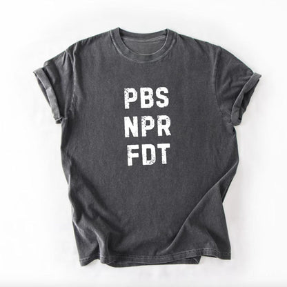 Save PBS Resist T-Shirt – NPR & Public Broadcasting Protest Tee, Support Public Media Shirt, Classic TV Fan Top, Activist Gift