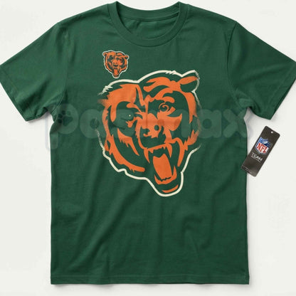 Chicago Bears Big Logo T-Shirt – Oversized Game Day Football Graphic Unisex Tee