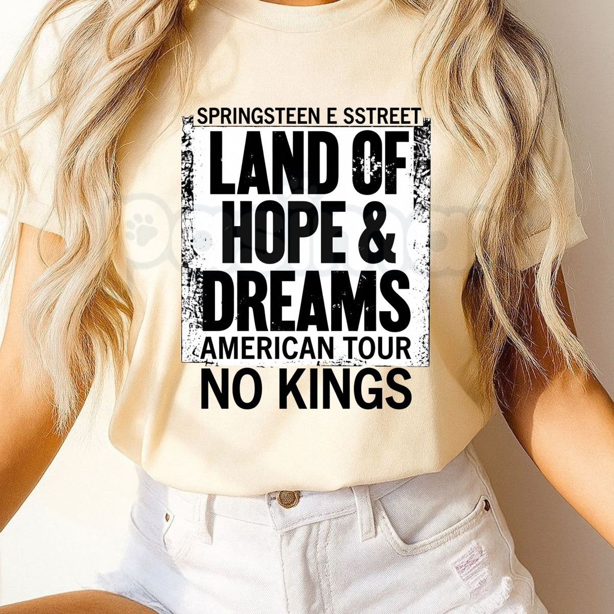 Jack Smith No Kings T-Shirt – Springsteen Inspired Anti-Tyranny Graphic Tee