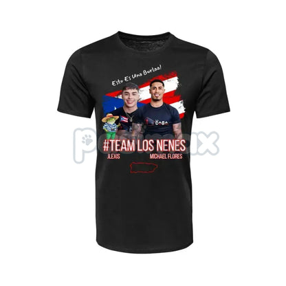 TEAMFLORES & TEAMJLEXIS Unity T-Shirt - Fan Support Apparel, Matching Couple/Duo Tee, Unisex Team Slogan Shirt