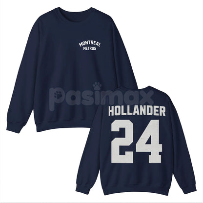 Montreal Metros Shirt | LGBT Romance Hockey Sweatshirt | Fictional Hockey Team Jumper | Bookish Sports Romance Crewneck | Queerbaiting Book Lover Pullover | Hockey Romance Gift