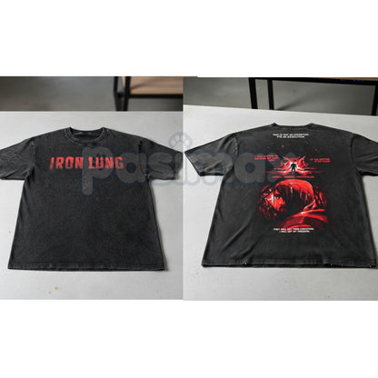 Vintage Washed Retro Character Graphic Tee – Classic IL Streetwear T-Shirt