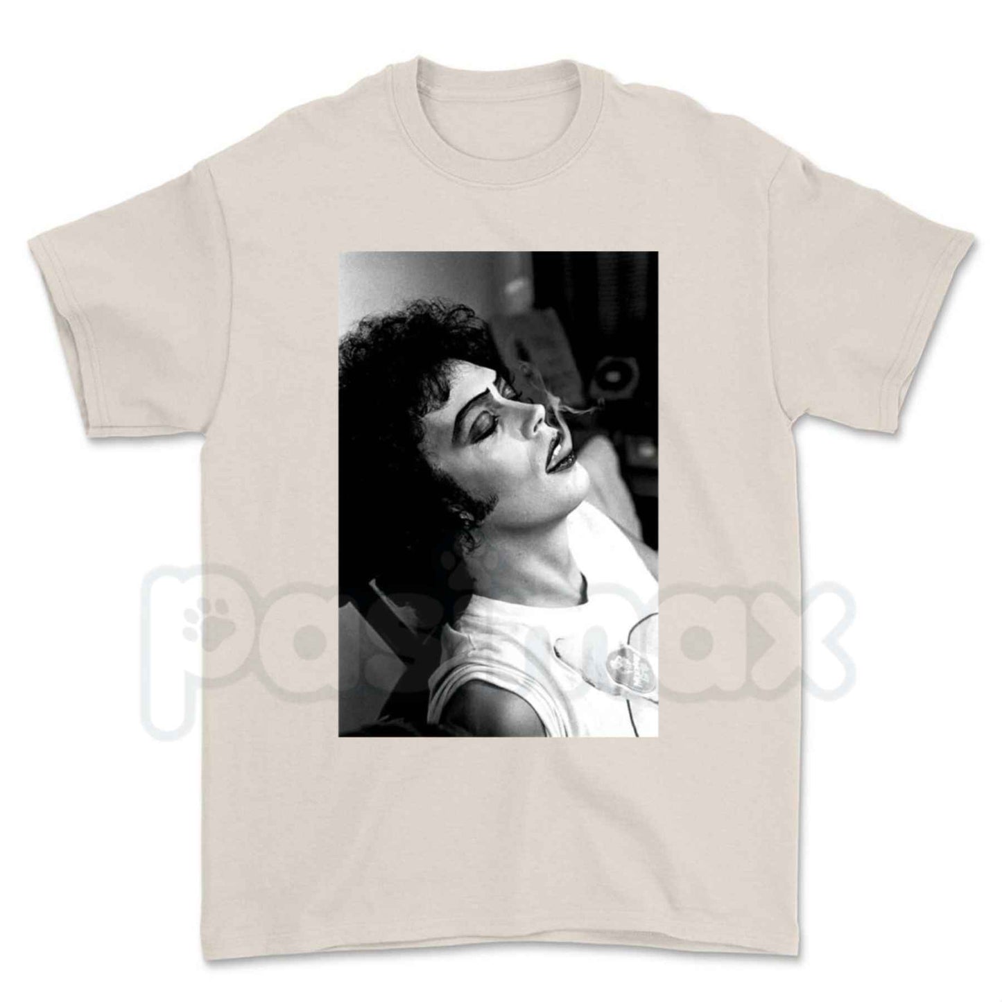 Tim Curry Smokes T-Shirt – Vintage Cult Movie Actor Graphic Unisex Cotton Tee