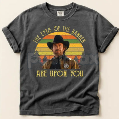 Comfort Colors® Walker Texas Ranger T-Shirt – Vintage Chuck Norris Western Series Tee, Retro Cowboy Martial Arts Graphic Shirt, 90s Action TV Show Gift