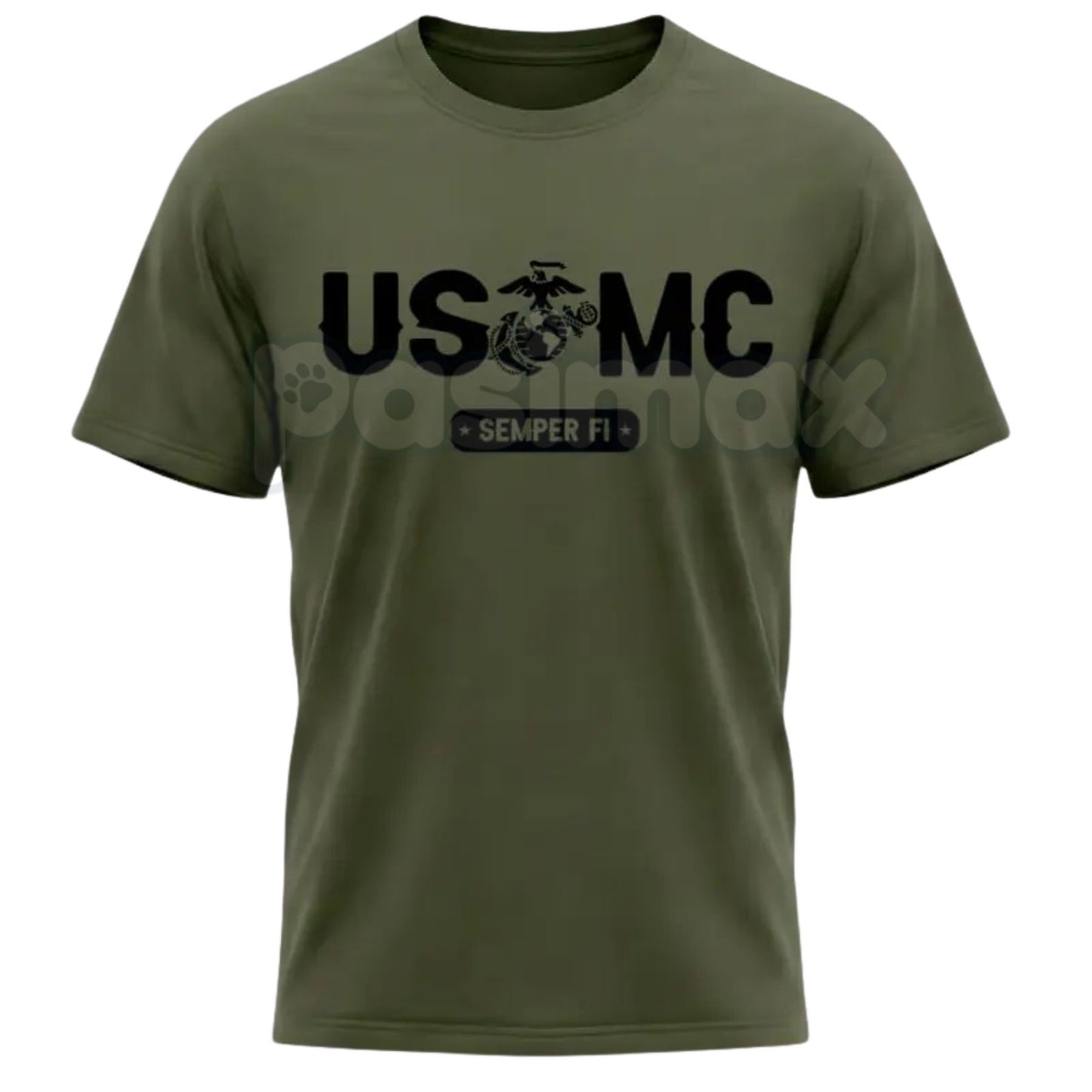 American Veteran Patriotic T-Shirt – Premium 100% Cotton Military Tribute Tee, United States Veteran Graphic Top, Soft Lived-In Heavyweight Service Member Shirt, Made in USA