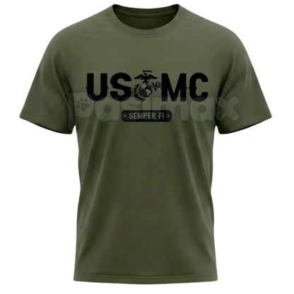 American Veteran Patriotic T-Shirt – Premium 100% Cotton Military Tribute Tee, United States Veteran Graphic Top, Soft Lived-In Heavyweight Service Member Shirt, Made in USA