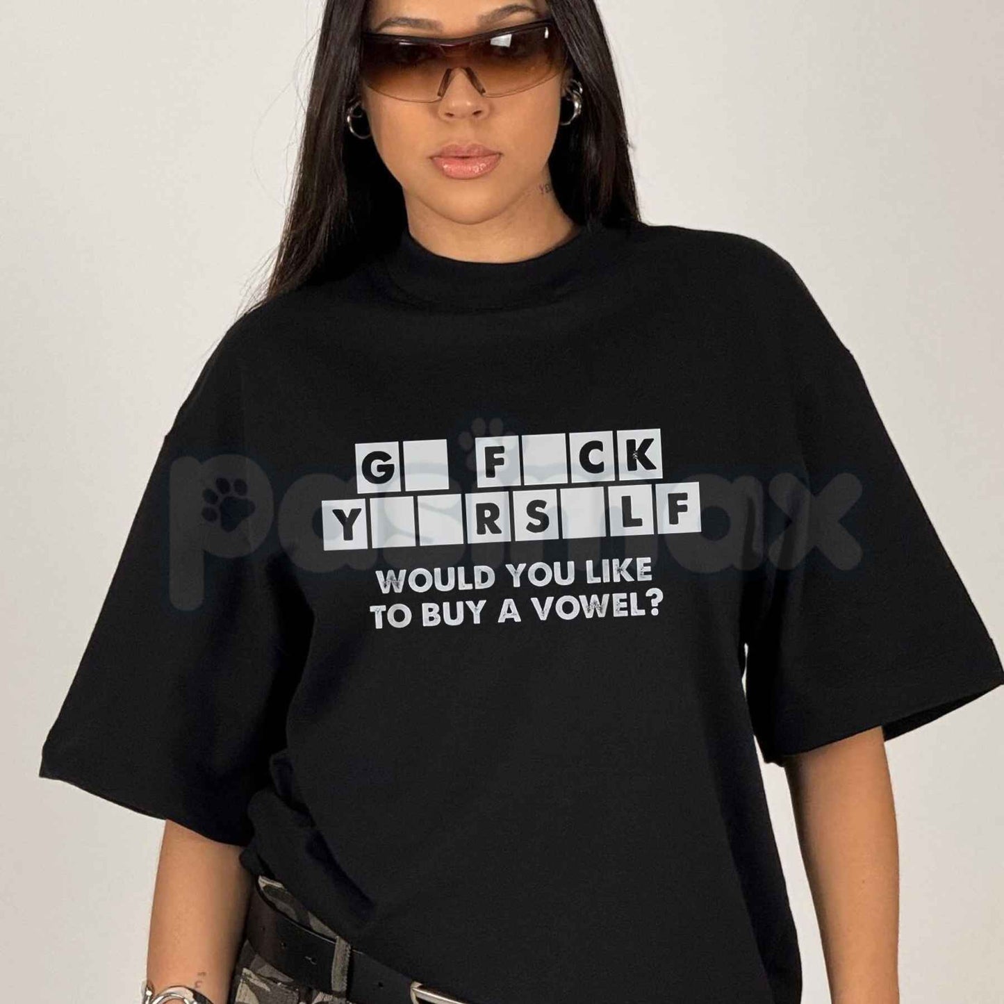 Would You Like To Buy A Vowel T-Shirt – Funny Wheel Of Fortune Parody Unisex Tee