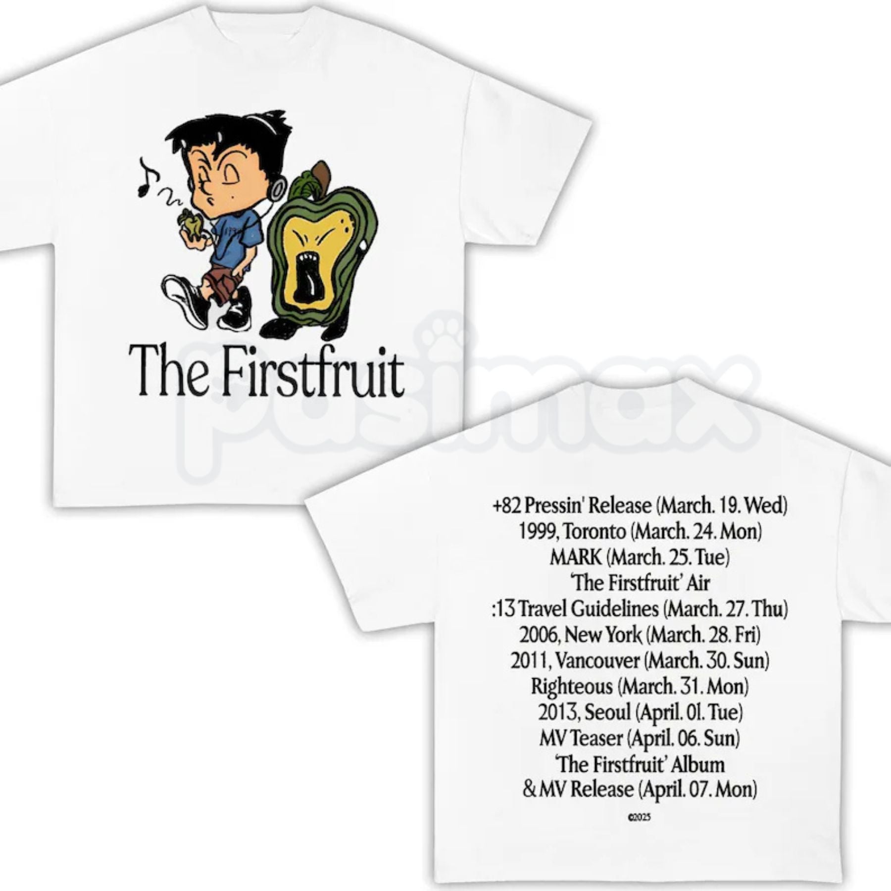 Mark Lee The Firstfruit Solo Album Shirt | NCT 127 K-Pop Tee – Pasimax