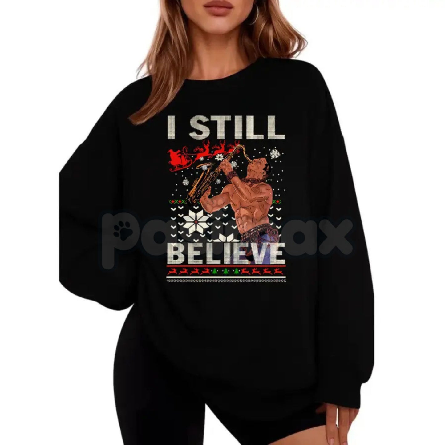 "I Still Believe" Christmas Sweatshirt – The Lost Boys Movie Shirt | 80s Vampire Retro Holiday Jumper