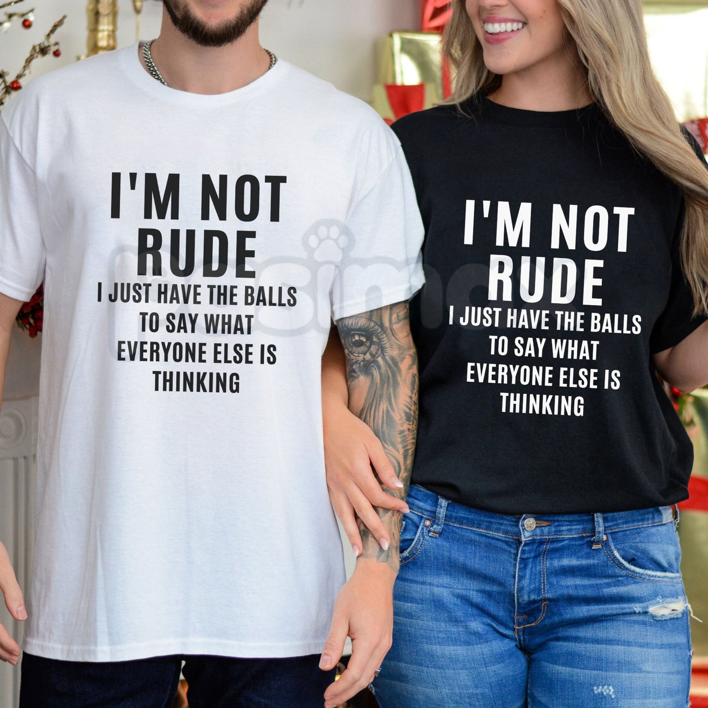 "I'm Not Rude" Funny Sarcastic T-Shirt – I Just Say What Everyone’s Thinking Graphic Tee, Premium 100% Cotton Brutal Honesty Top, Soft Lived-In Heavyweight Socially Awkward Statement Shirt, Made in USA