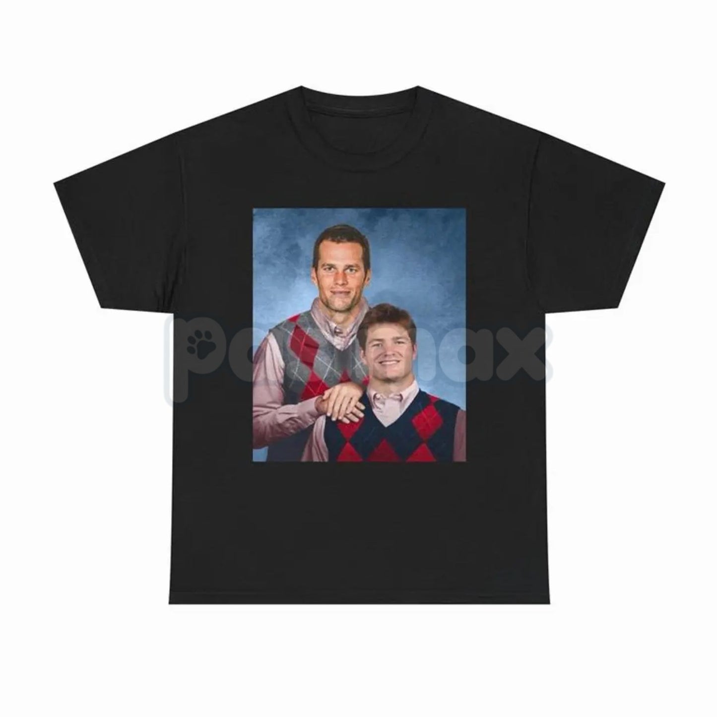 Brady & Maye Step Brothers T-Shirt - Funny Patriots Fan Apparel, NFL Rookie Parody Tee, New England Quarterback Humor Gift