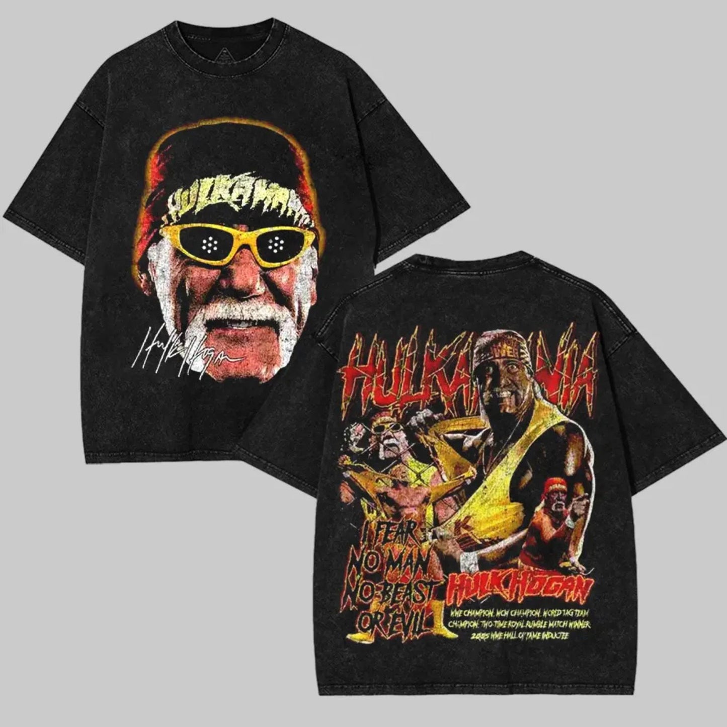 Retro NWO Hulk Hogan T-Shirt - Vintage Wrestling Tee, NWO 90s WWF Throwback