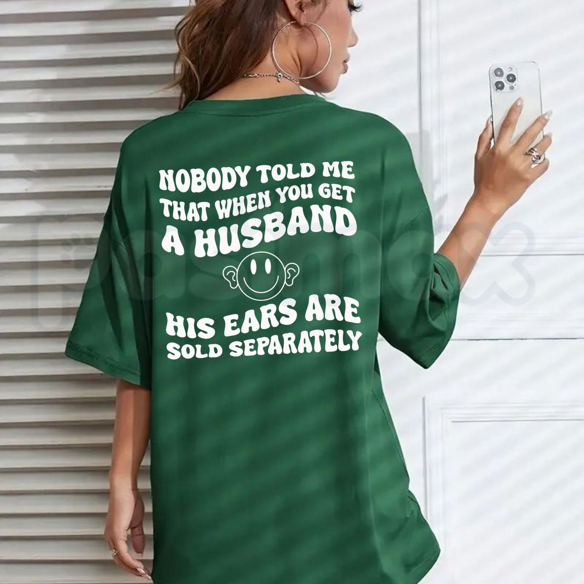 Funny Wife Marriage Humor Husband T-Shirt – Relatable Sarcastic Couple Graphic Tee