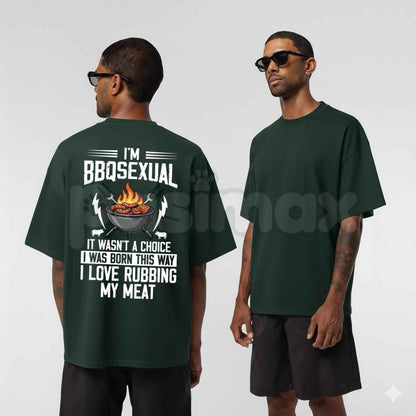 I'm BBQsexual T-Shirt – Funny BBQ Grill Master Smoking Meat Unisex Cotton Graphic Tee