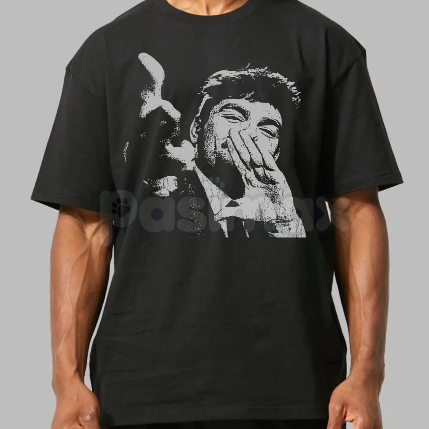 Fuentes Wanghaf Concept T-Shirt - Avant-Garde Unisex Streetwear, Minimalist Slogan Tee, Exclusive Modern Apparel Gift