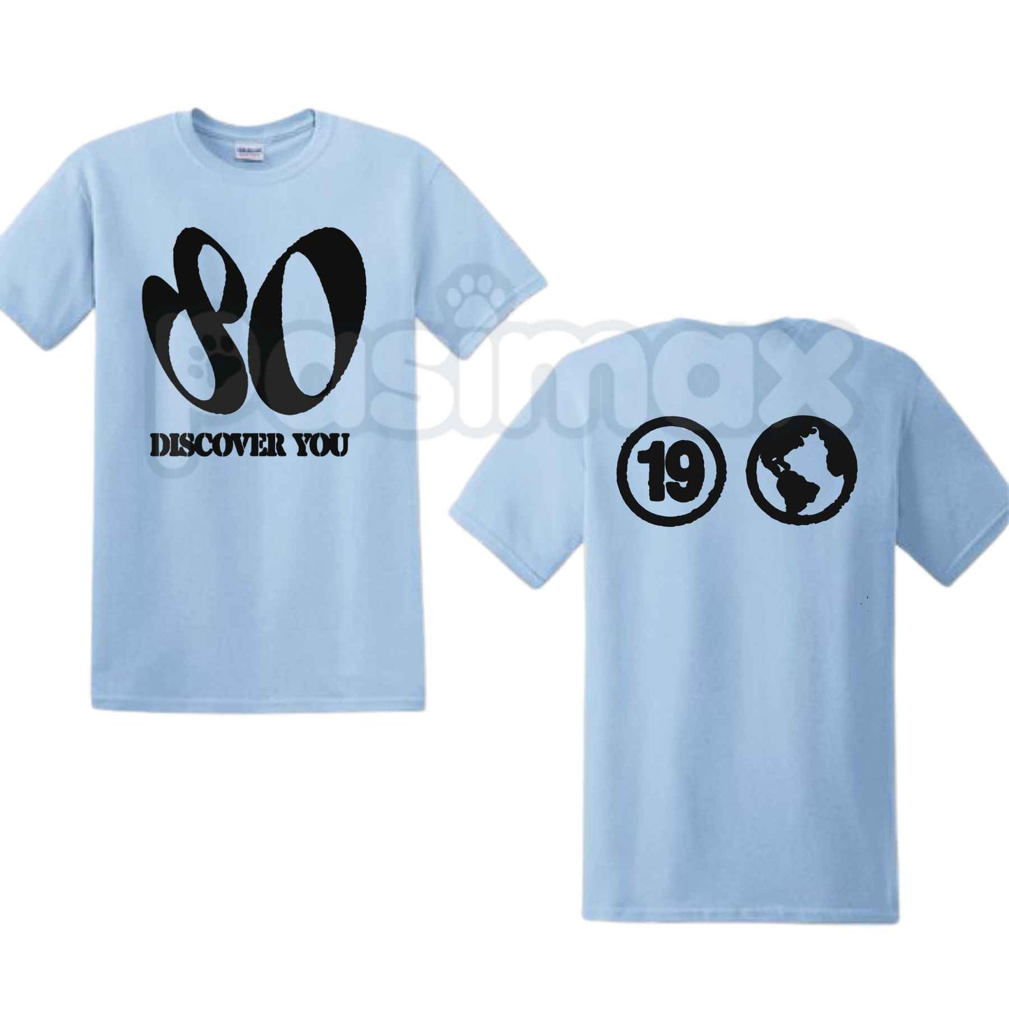Men's Discover You T-Shirt – Inspirational Graphic Print Streetwear Tee, Casual Cotton Short Sleeve Shirt