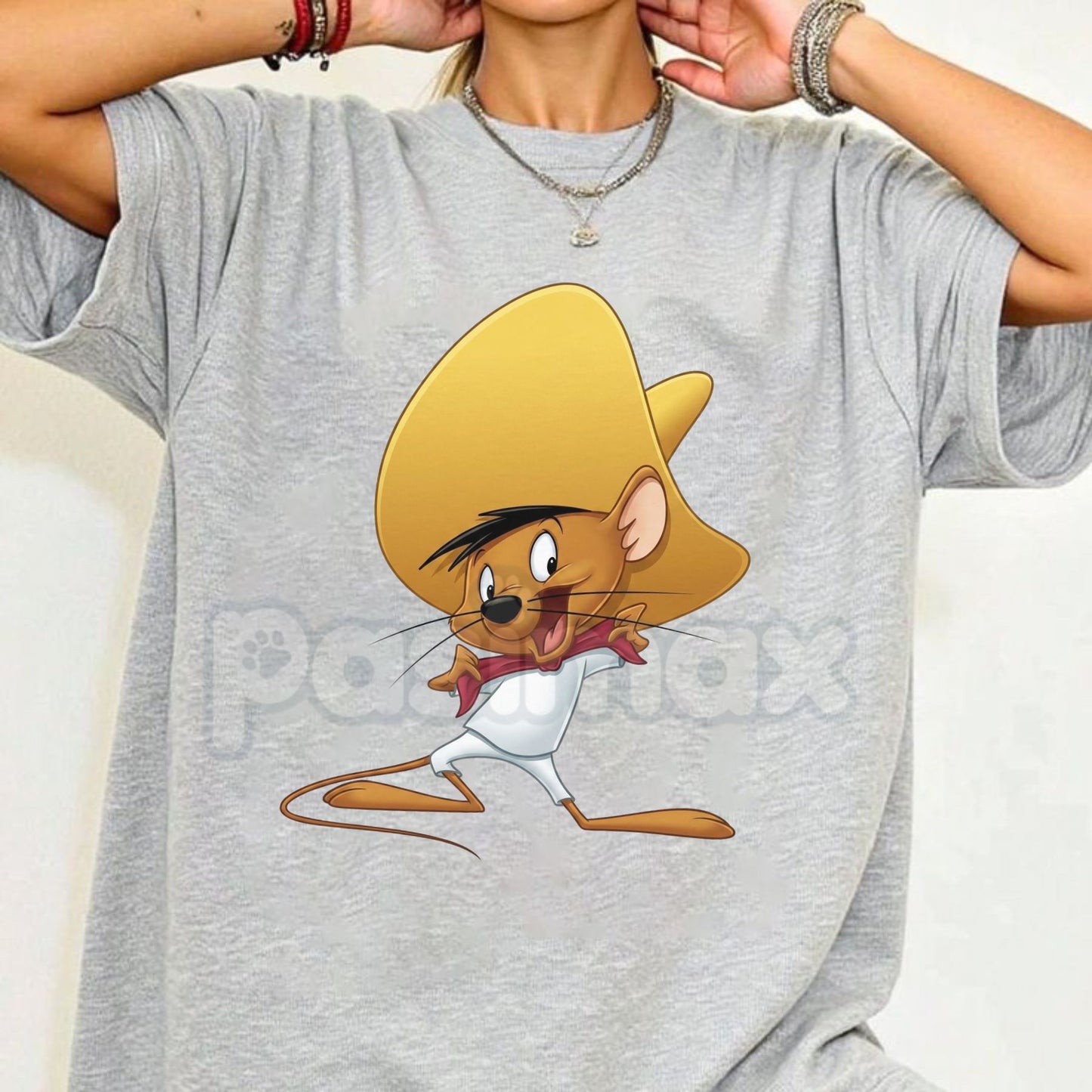 Vintage Looney Tunes Speedy Gonzales T-Shirt – Retro ABC Cartoon Graphic Tee