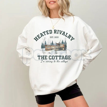 The Cottage Heated Rivalry Shirt | Jane and Lily Secret Names Hockey Sweatshirt | Ilya and Shane Sports Drama Gift | MM Hockey Romance Bookish Jumper
