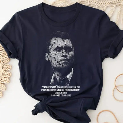 "Pray for Charlie Kirk" T-Shirt - Patriotic Faith-Based Tee, Unisex Statement Shirt