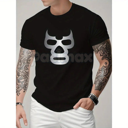 Men's Graphic Printed Short-Sleeve T-Shirt - Premium Streetwear Artist Tee, Heavyweight Cotton Graphic Top, Modern Urban Casual Shirt, Men’s Designer Print Apparel, High-Impact Daily Essentials Tee