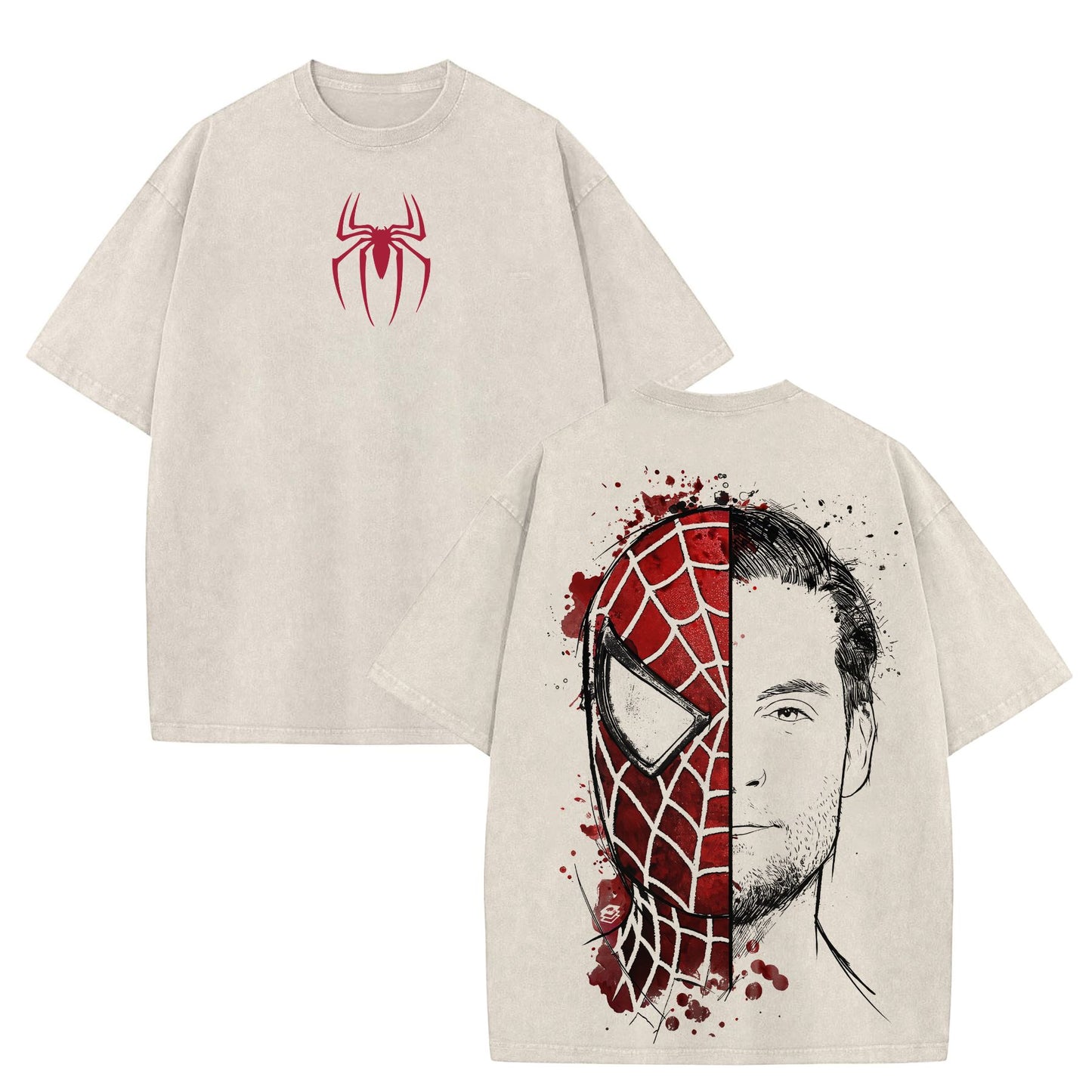 The Dark Style Trio Spidey No Way Home T-Shirt – Casual Crewneck Soft Graphic Tee for Men