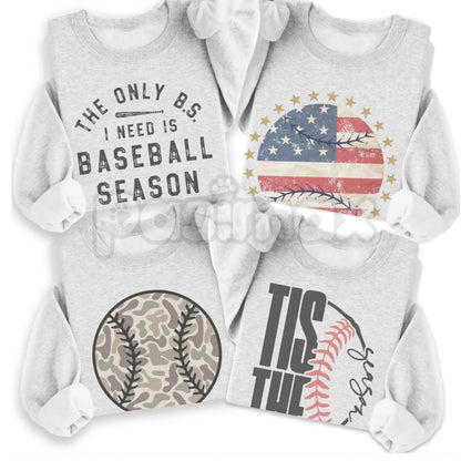 Vintage Baseball Sweatshirt | Retro Baseball Game Sports Pullover | Camo Baseball Sweater | USA Flag Baseball Crewneck | American Baseball Graphic Top | Unisex Sports Fan Jumper