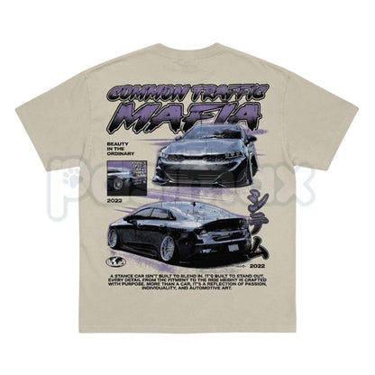 Common Traffic Mafia Stance Car Culture Back Print T-Shirt – JDM Automotive Unisex Cotton Tee