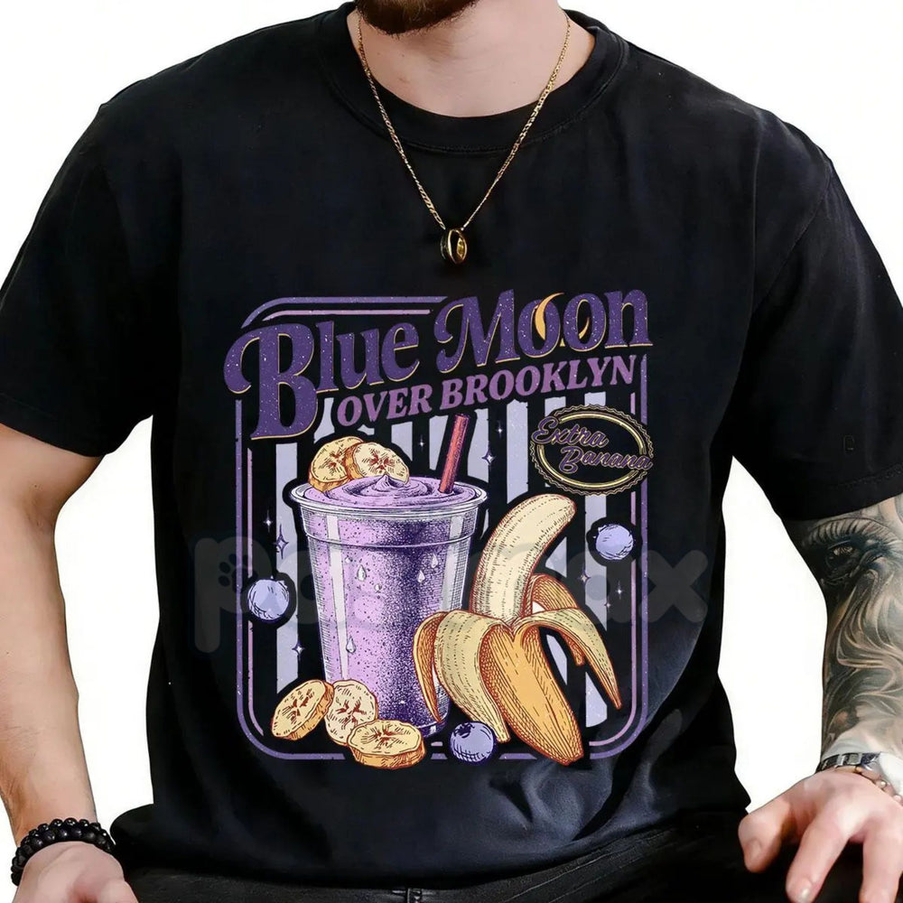 Blue Moon Over Brooklyn - Extra Banana Smoothie T-Shirt – Pasimax