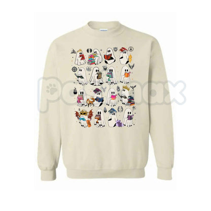 SJM Ghost Book Sweatshirt | Sarah J Maas Universe Halloween Crewneck