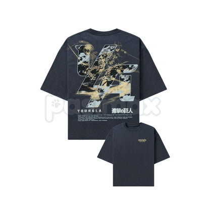 Attack on Titan Anime T-Shirt (Shiganshina) - Titans Horror Graphic Tee, Themed AOT Fan Apparel, Freedom Seeker Gift