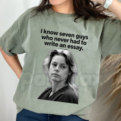 Comfort Colors® Aileen Wuornos Quote True Crime T-Shirt – Retro Essay Graphic Tee, Vintage Dark Comedy Unisex Top & Serial Killer Merch Gift