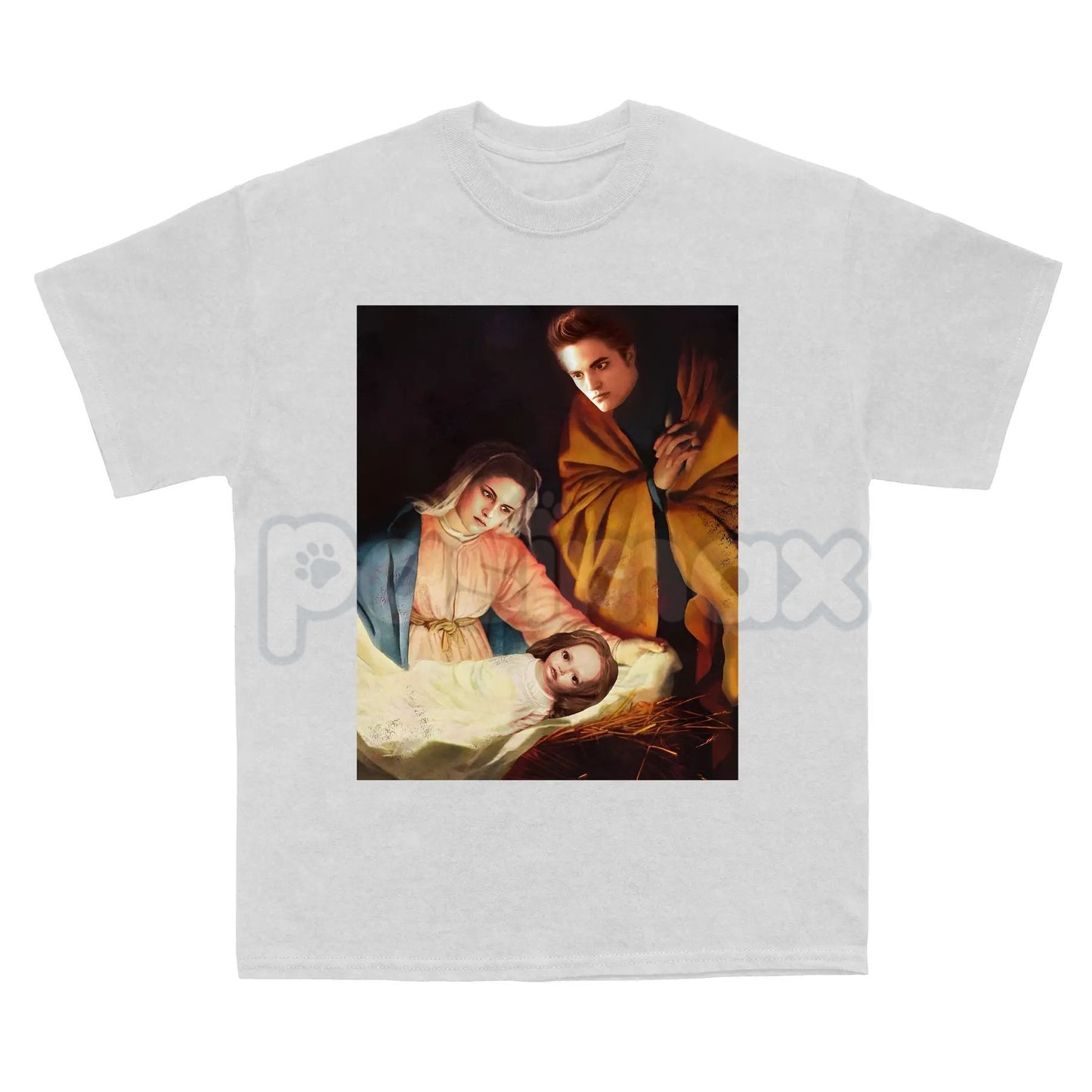 Twilight Christmas Tee - Vintage Retro 90's Fans Homage T-shirt, Funny Holiday Forks Merch, Gift For Women and Men