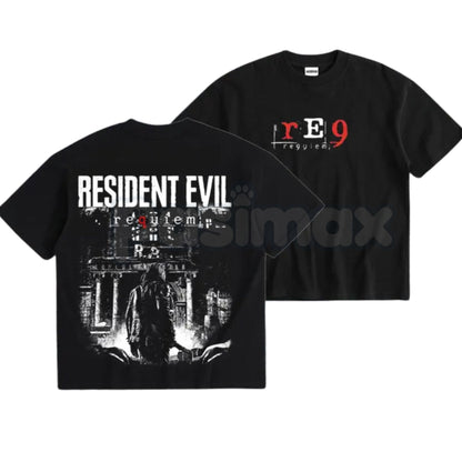 Resident Evil Requiem – Vintage Distressed Leon Kennedy Fan Hoodie, Sweatshirt & Limited Cotton T-Shirt