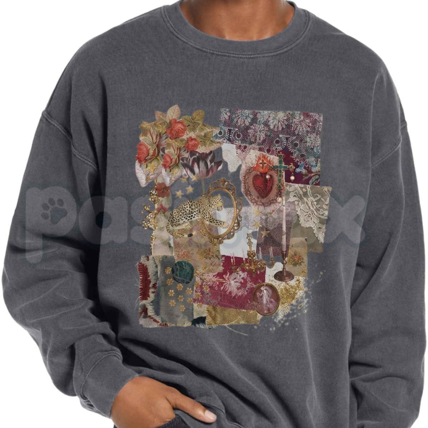 The HEIRLOOM Vintage Wash Sweatshirt – Retro Heritage Crewneck Pullover, Vintage Acid Washed Lightweight Cotton Unisex Streetwear Top