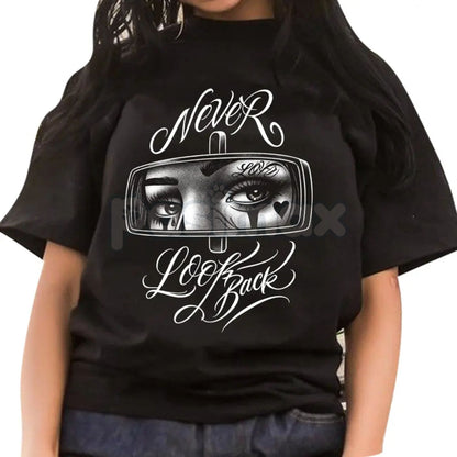 Never and Look Art Chicano Hoodie | Lowrider Cholo Gangster Streetwear | Men's Cotton Fabric