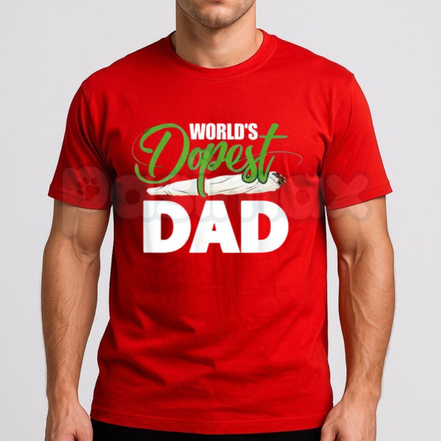 Funny "World's Dopest Dad" T-Shirt – Father's Day Retro Graphic Tee