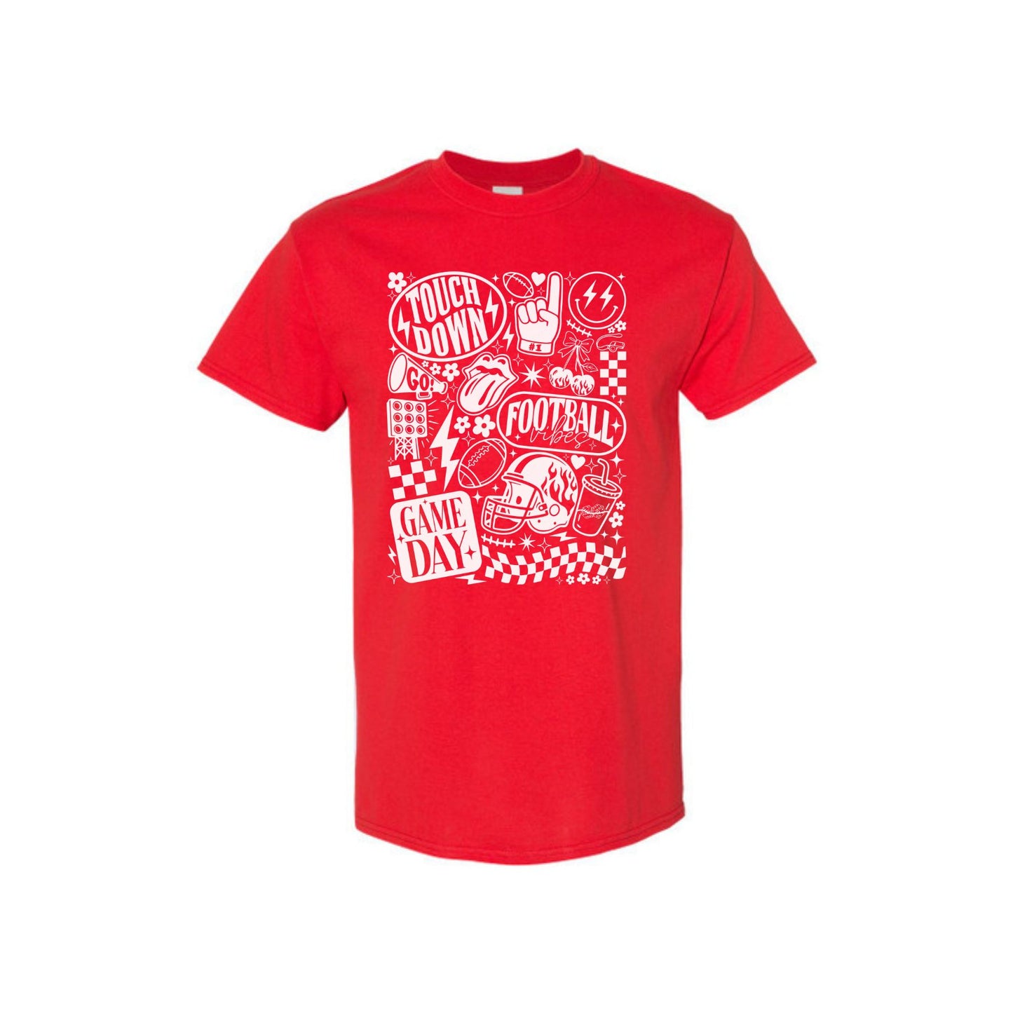 Vintage Football Shirt - Retro Game Day Sports Tee, Classic Fan Apparel