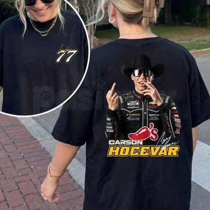Carson Hocevar Fight Shirt – Vintage NASCAR Racing Graphic Unisex Tee