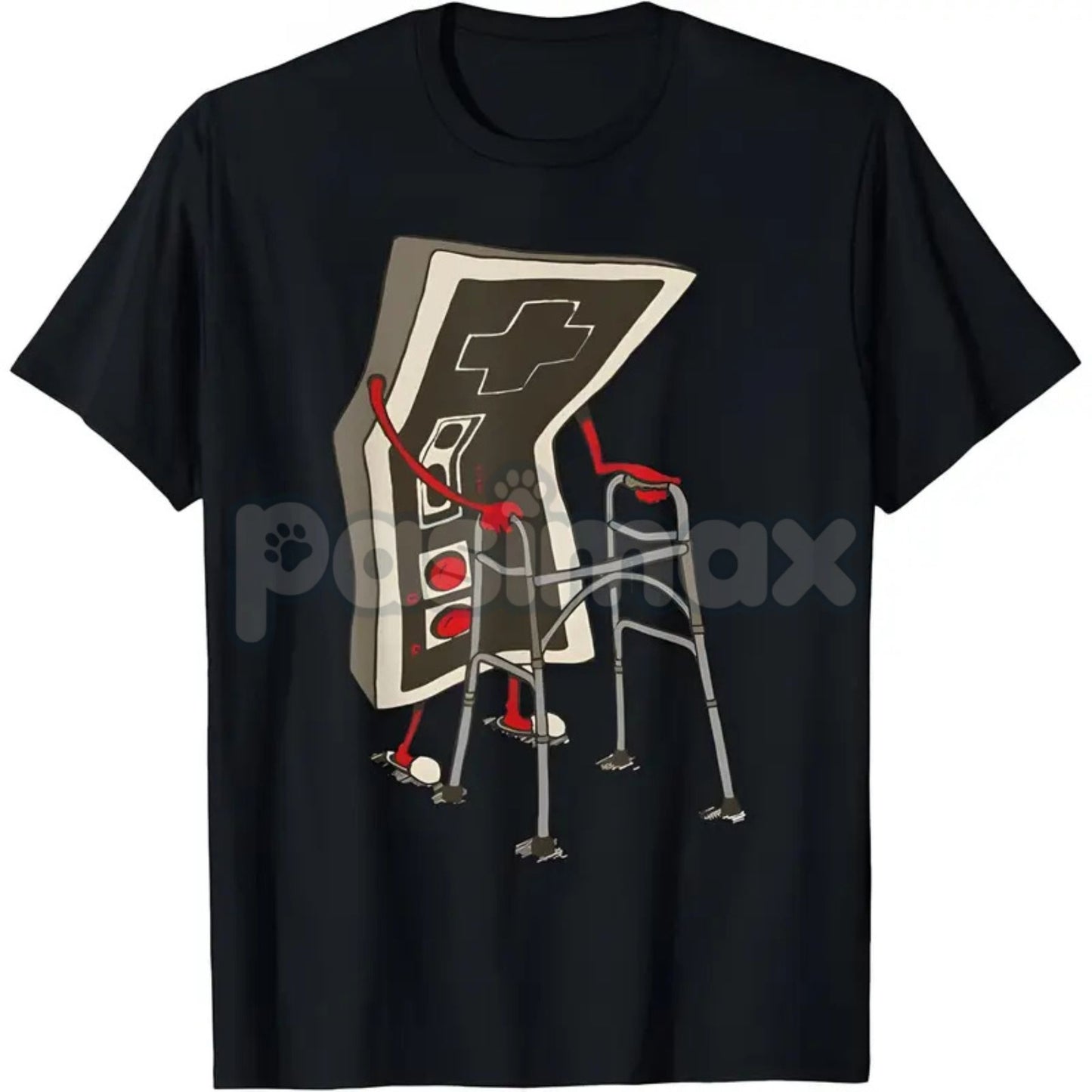 Old Gamer Retro Video Game T-Shirt - Classic Console Graphic Tee, Nostalgic Vintage Gaming Apparel, Gift for Veteran Gamers