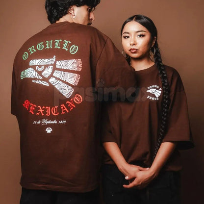 Exclusive ORGULLO MEXICANO T-Shirt - Mexican Pride Slogan Tee, Viva México Graphic, Unisex Heritage Apparel