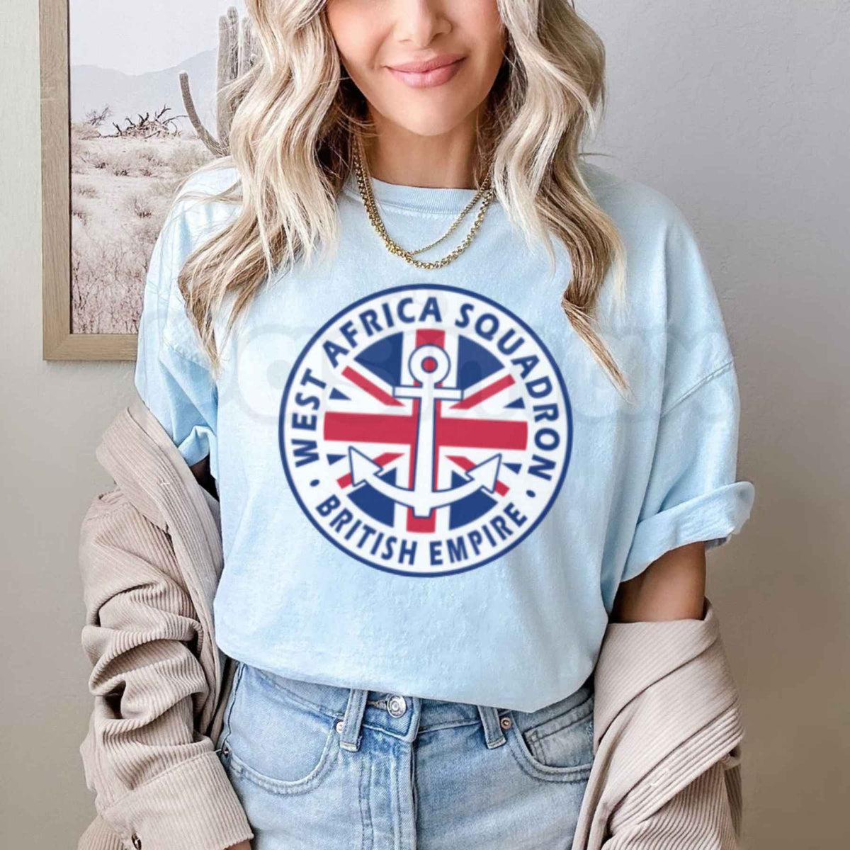 West Africa Squadron T-Shirt – Vintage Royal Navy Abolitionist History Tee