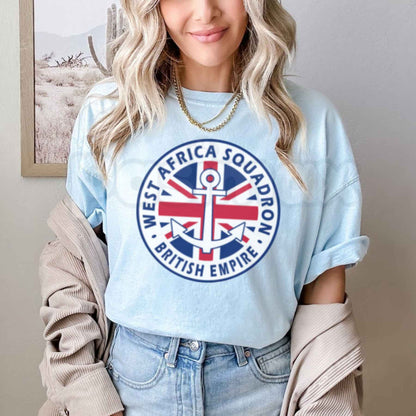 West Africa Squadron T-Shirt – Vintage Royal Navy Abolitionist History Tee