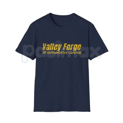 Valley Forge Automotive Center "Tires Enthusiast" T-Shirt - Custom Tire & Rubber Graphic Tee, Classic Auto Service Apparel, Premium Mechanic Shop Unisex Shirt