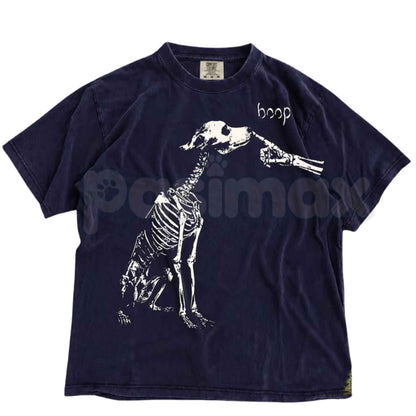 Comfort Colors® Dog Skeleton T-Shirt – Funny "Boop" Halloween Graphic Tee, Retro Spooky Dog Mom Unisex Top & Gift