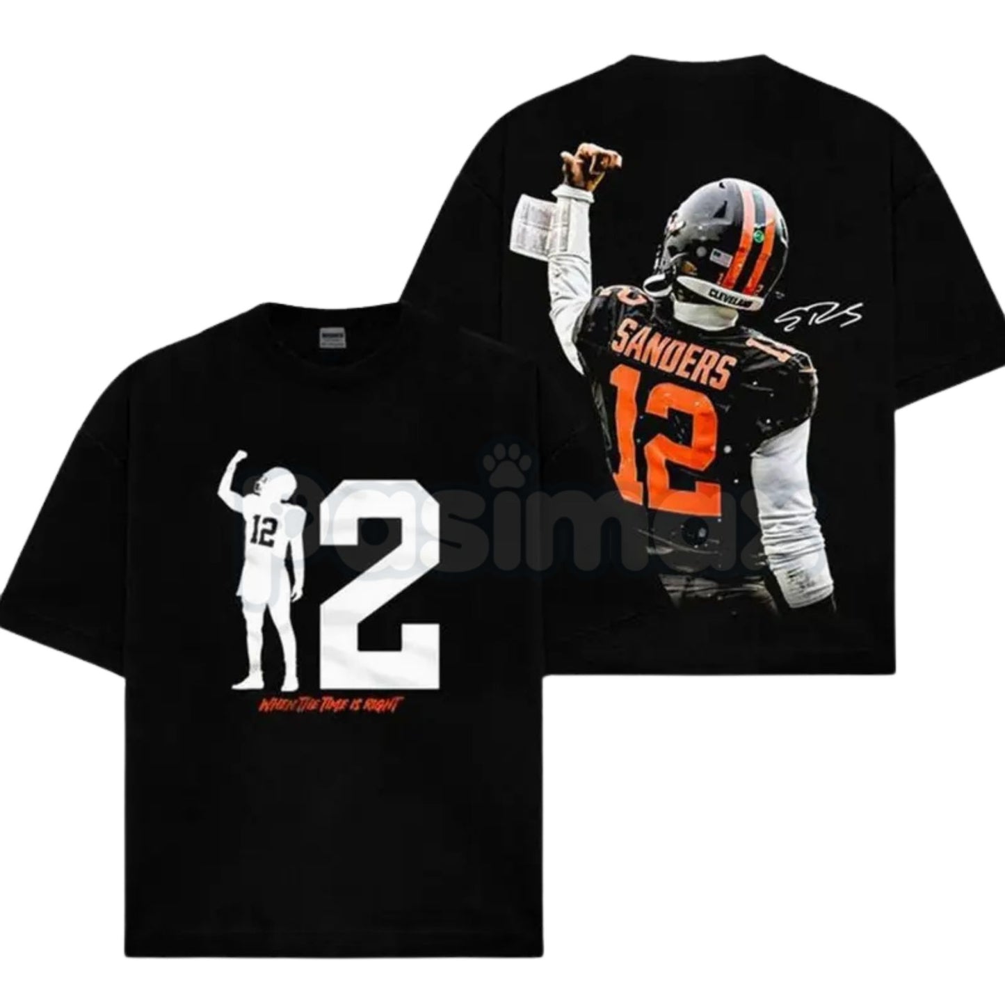 Shedeur Sanders 12 Celly For Dawg Pound – Iconic Celebration Cotton Hoodie, Sweatshirt & T-Shirt