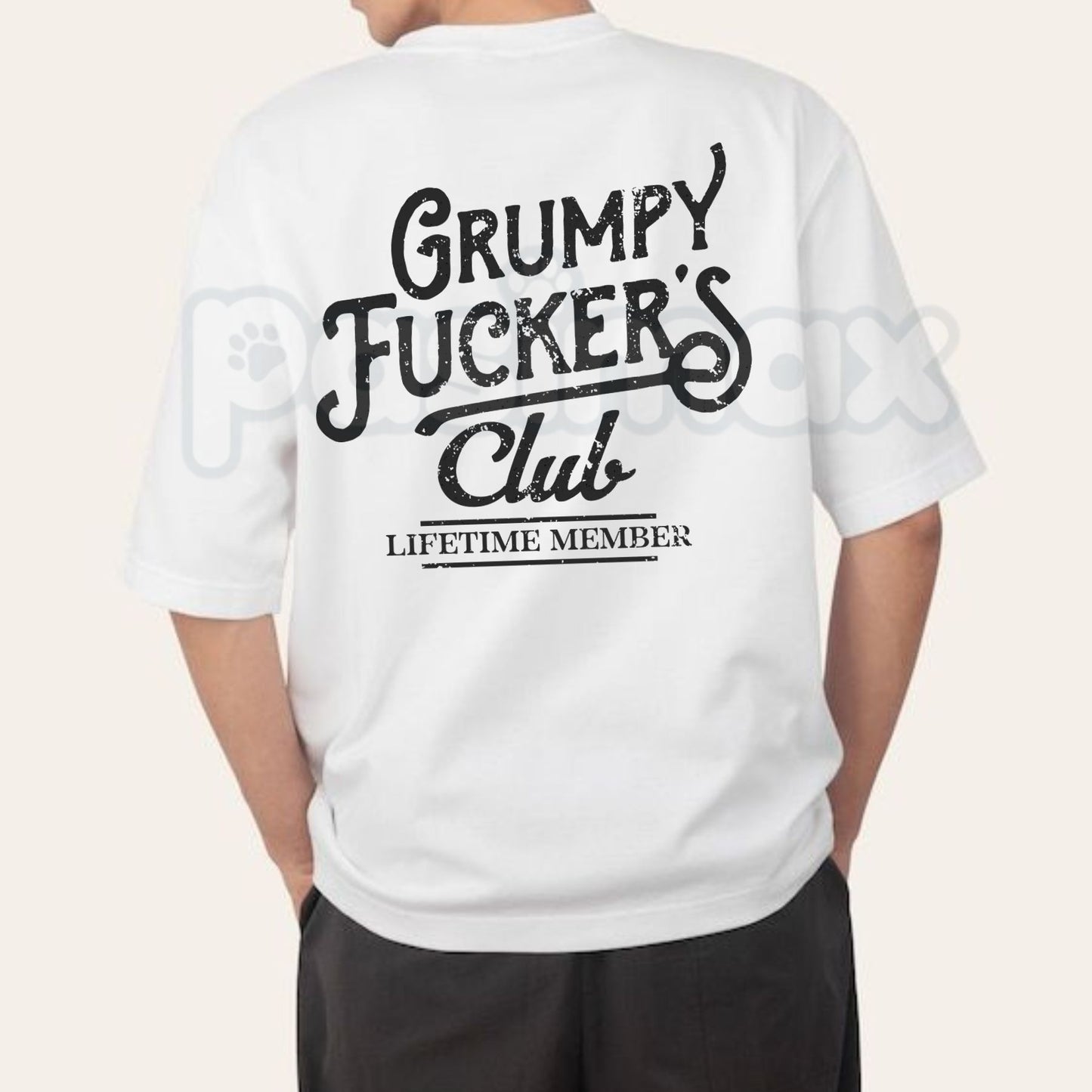 Funny "Grumpy F*ckers Club" T-Shirt – Sarcastic Graphic Novelty Humor Tee