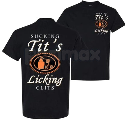 "Sucking T and Licking C" Funny Tito T-Shirt – Drinking Humor Party Graphic Tee, Premium 100% Cotton Filipino Uncle Top, Soft Lived-In Heavyweight Sarcastic Shirt, Made in USA