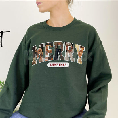 Morgan Wallen MERRY Christmas Sweatshirt | Country Music Holiday Crewneck | Last Night's Look Festive Jumper | Wallen Fan Gift